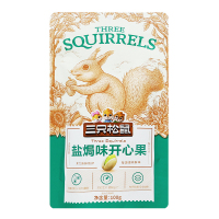 三只松鼠开心果休闲小吃零食盐焗味香酥甄选坚果100g*1袋