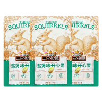 三只松鼠开心果休闲小吃零食盐焗味香酥甄选坚果100g*3袋