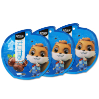 三只松鼠开口甘栗休闲坚果零食小吃干果炒栗子120g*3袋