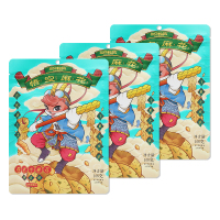 三只松鼠悟空麻花海苔味休闲零食香脆即食小吃108g*3袋