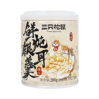 三只松鼠鲜炖银耳羹即食免煮小吃枸杞红枣罐头饮料200g*1罐