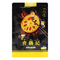 三只松鼠脆藕黑鸭味新鲜香辣藕片卤味零食休闲小吃150g*1袋