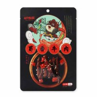 三只松鼠蜀香牛肉麻辣味独立包装牛肉干解馋小吃60g*1袋