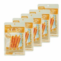 三只松鼠大面筋麻辣零食直尺辣条怀旧解馋小吃食品110g*5袋