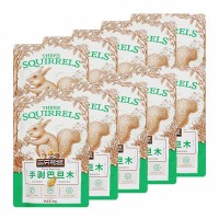 三只松鼠巴旦木炒货扁桃仁坚果休闲小零食干果小吃50g*10袋