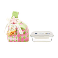 果兹玻璃碗1000ml一路繁花悦己套装GZ-FH001