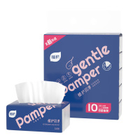 植护抽纸4层80抽*10包原木羽淳全新升级系列ZH438N10