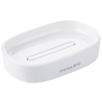 茶花肥皂盒双层沥水底部镂空收纳方便艾特斯系列250004