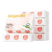 德佑纸面巾110抽*6包*2提乳霜云柔纸质厚实10040102