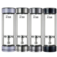 希诺玻璃杯300ml户外便携密封防漏XN-7012(颜色随机)