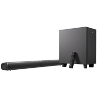 漫步者蓝牙音箱连接简单无线遥控音质舒适外观简约时尚黑色B2SW