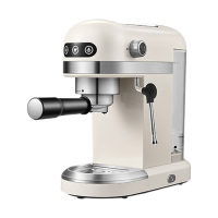 柏翠咖啡机小巧不占地蒸汽强劲恒温萃取可拆式托盘PE3366