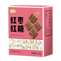 燕之坊红枣红糖密封防潮香味浓郁携带方便盒装216g(包装随机)