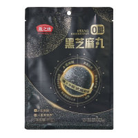 燕之坊黑芝麻丸高钙高蛋白香味浓郁颗粒饱满细腻顺滑无糖款81g