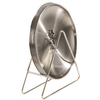 美厨骨碟6件套304不锈钢圆盘型MCWA1743