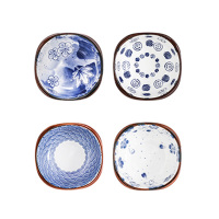 美厨调味碟4件套陶瓷调料碟日式味碟碟子家用款MCTC8566