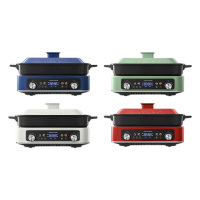 摩飞电火锅双擎疾火快速升温受热均匀款MR9288(颜色随机)