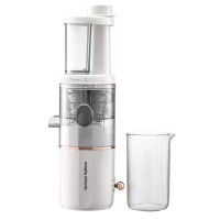 摩飞榨汁机渣汁分离多功能全自动果蔬榨果汁机椰奶白款MR9901