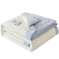 铭思沃薄被150*200cm条 白蓝