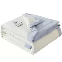 铭思沃薄被150*200cm条 白蓝