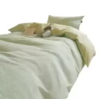 铭思沃床单三件套0.9米床 绿 套