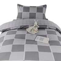 铭思沃床单款三件套0.9m床 卡罗灰 套