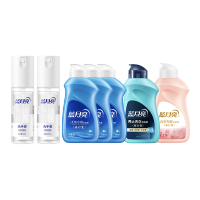 蓝月亮·差旅便携礼包（80g手洗*3+80g内衣洗+80g男士内衣洗+50g无香免洗洗手液） 81001012