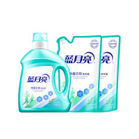 蓝月亮【除菌款洗衣液组合B】2kg阳光桉叶除菌去味洗衣液+1kg阳光桉叶除菌去味洗衣液袋装*2 81000697