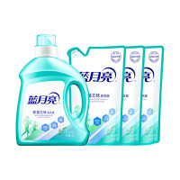 蓝月亮【除菌款洗衣液组合C】3kg阳光桉叶除菌去味洗衣液+1kg阳光桉叶除菌去味洗衣液袋装*3 81000816