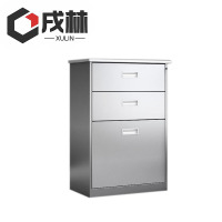 戌林 不锈钢矮柜 三斗/台
