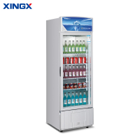 星星(XINGX)LSC-223GB商用展示柜一级能效侧开门立式展示啤酒饮料柜冷藏柜冰柜水果蔬菜保鲜柜单门超市展示柜