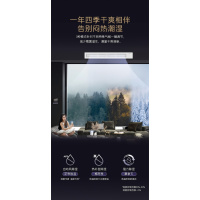 卡萨帝星云 PLUS 4 匹风管机 CANW9083ED (81) U1 一级能效变频冷暖 晶钻紫 标配 WiFi