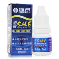 5ml*2瓶]海昌(HYDRON) 海昌SHE隐形眼镜润滑5ml*2瓶 润滑液 海昌SHE润滑液润眼液 海昌 国产