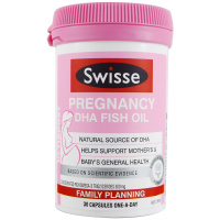 Swisse斯维诗 孕产妇DHA鱼油胶囊 澳洲进口30粒/瓶 深海鱼油含DHA+EPA 孕妇鱼油