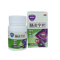 80片/瓶]康恩贝肠炎宁片80片 急慢性胃肠炎腹泻腹痛腹胀胃药 康恩贝(CONBA)