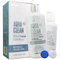 海昌智能洁净水亮洁隐形眼镜护理液500ml+120ml+护理盒 (500ml以上) 隐形眼镜护理液海昌(HYDRON)