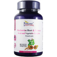 爱司盟牌葛根木瓜复合果蔬片86.1克(1.435克*60片) 美国原装进口