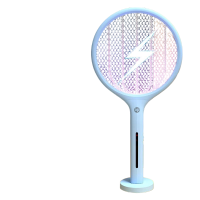 青山长耀(Qing shan chang yao) 电蚊拍充电家用大网面灭蚊器 个