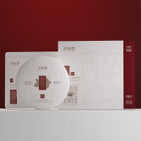 乔制白 醉白 2022 紧压寿眉 350g