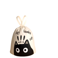 鑫祥景(xj) 垃圾袋家用手提式加厚抽绳清洁袋大号 卷