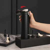松下保温杯SZ480 车载便携高档不锈钢水杯旅行泡茶杯