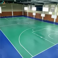 韦步篮球场地胶室内球馆PVC塑胶地板耐磨防滑运动地板胶垫