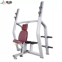 韦步wellBu6038商用坐姿挂片式肩膊推举训练架坐式手臂上推肩部训练器