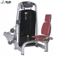 韦步wellBu6026商用坐式提膝练习机健身房腿部力量健身训练器械