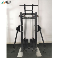 韦步复合飞鸟训练器多功能综合高拉低拉划船家用力量健身器材