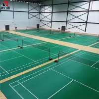 康力强排球场地胶运动地板室内防滑地板pvc地胶垫
