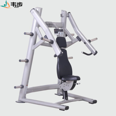 韦步FWM08商用坐式上斜推胸训练架挂片式卓越免维护系列力量器械