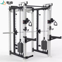 韦步REP史密斯机龙门架商用多功能卧推深蹲架家用力量举重架训练器综合深蹲架