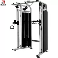 康力强KLQ005小飞鸟(140KG配重)商用龙门架双臂机十字夹胸训练器