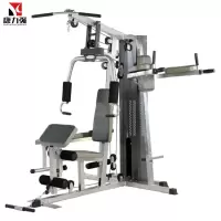 康力强KLQ-186三人站家用室内多功能综合力量训练器健身房健身训练组合器械